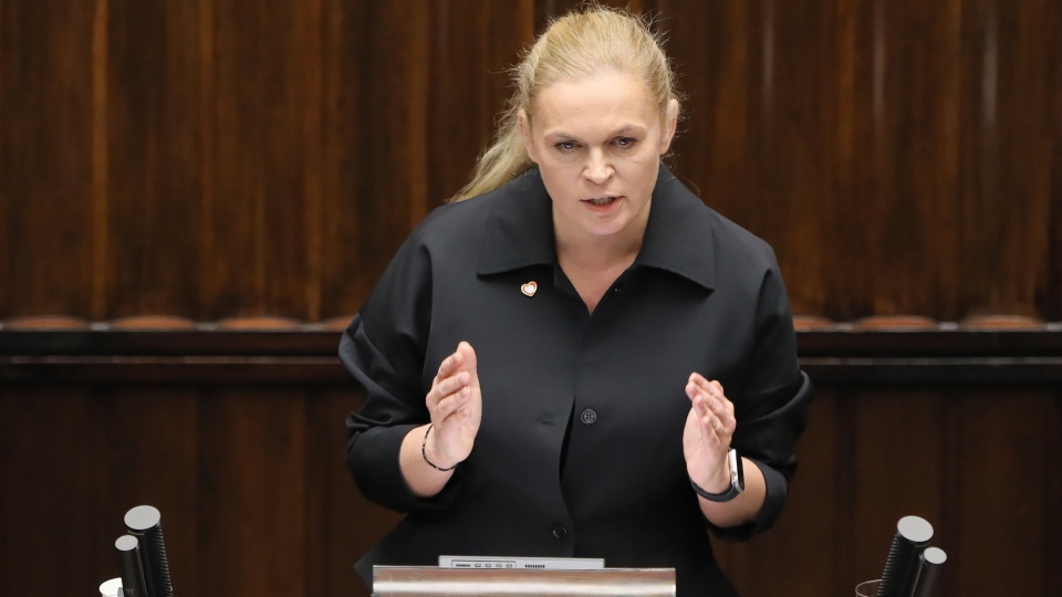 Posłanka KO Barbara Nowacka została wytypowana przez premiera Tuska na ministra edukacji/fot. PAP/Paweł Supernak