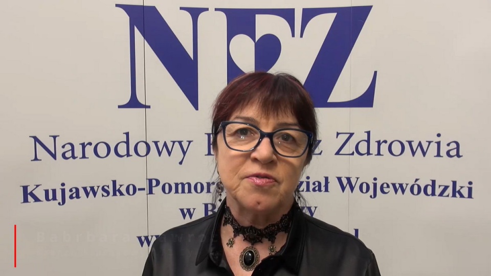 Barbara Nawrocka - rzecznik prasowa NFZ w Bydgoszczy/fot. jw