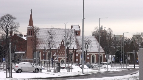 Mroźny, śnieżny, zimowy poranek (jw)