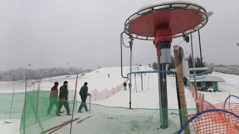 Myślęciński stok od środy 10 stycznia czeka na narciarzy/fot. Monika Siwak