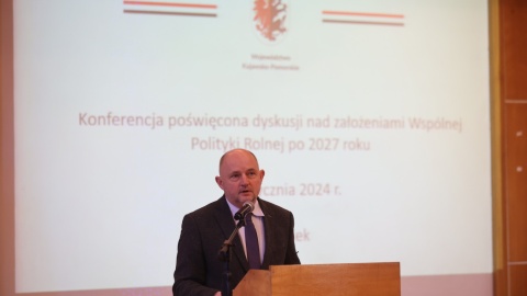 Na spotkanie o Wspólnej Polityce Rolnej w Przysieku przyjechali rolnicy, samorządowcy i eksperci/fot: Urząd Marszałkowski