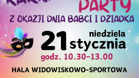 Kolorowy Dzień Babci i Dziadka rodem z karnawału? To propozycja Inowrocławia na rodzinne świętowanie/fot: inowroclaw.pl