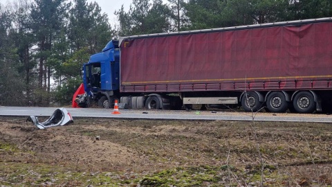 W środę doszło do kolejnego śmiertelnego wypadku na drodze krajowej nr 10/fot. Bydgoszcz998, Facebook