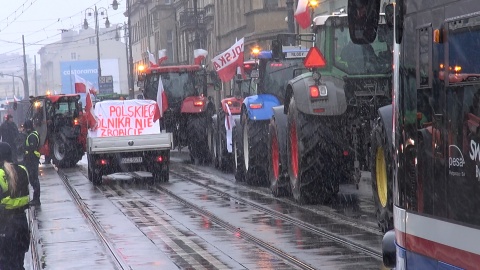 Protest rolników w Bydgoszczy (jw)