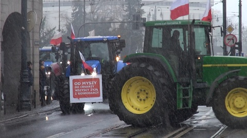 Protest rolników w Bydgoszczy (jw)