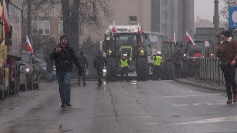 Protest rolników w Bydgoszczy (jw)