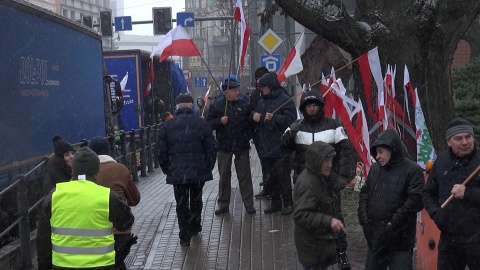 Protest rolników w Bydgoszczy (jw)