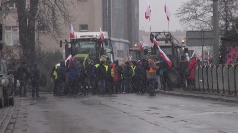 Protest rolników w Bydgoszczy (jw)