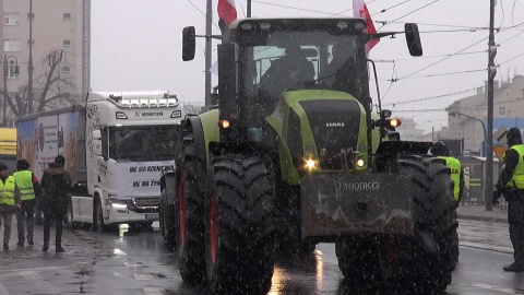 Protest rolników w Bydgoszczy (jw)