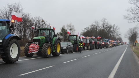 Protest w Kowalu/fot. Marek Ledwosiński