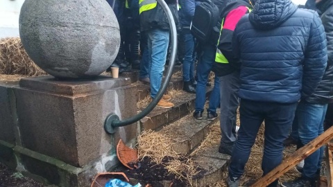 Protest rolników w Bydgoszczy/fot. Monika Siwak