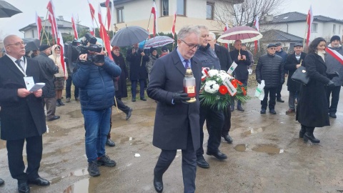 W niedzielę w Bydgoszczy uczczono 40. rocznicę tragicznej śmierci Piotra Bartoszcze/fot. Jolanta Fischer