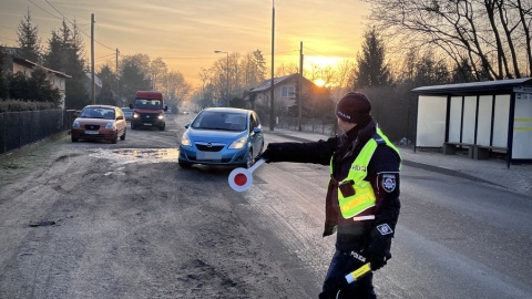 Policjanci z bydgoskiej komendy miejskiej oraz komisariatów z Bydgoszczy i powiatu skontrolowali w środę ponad tysiąc kierowców, w ramach akcji „Trzeźwy kierujący”/fot. materiały policji