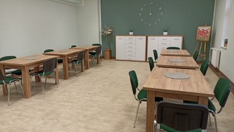 W nowo powstałej placówce dla seniorów w Pluskowęsach utworzono 15 miejsc. Zajęcia z terapeutą, czy ćwiczenia rehabilitacyjne będą odbywać się w niemal domowych warunkach/fot: Monika Kaczyńska