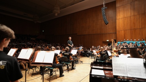 Otwarta próba generalna/fot. J. Narewska/M.Kledzik, Filharmonia Pomorska im. I.J. Paderewskiego w Bydgoszczy