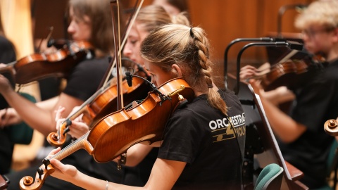 Otwarta próba generalna/fot. J. Narewska/M.Kledzik, Filharmonia Pomorska im. I.J. Paderewskiego w Bydgoszczy