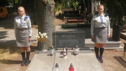 Grób Władysława Budnara znajduje się w Inowrocławiu, na cmentarzu przy ul. Marulewskiej/fot. Powiat Inowrocławski, Facebook
