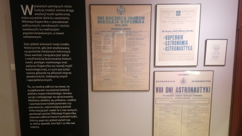 Muzeum Okręgowe w Toruniu otwiera w poniedziałek (19 lutego) wystawę plakatu „Kopernik 550+1". Wernisaż połączony zostanie z obchodami „Dies Natalis Copernici”/fot. Iwona Muszytowska-Rzeszotek