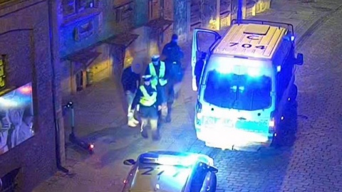 Nietrzeźwy kierujący hulajnogą dostał wysoki mandat/fot. zdjęcie z monitoringu/Straż Miejska w Bydgoszczy