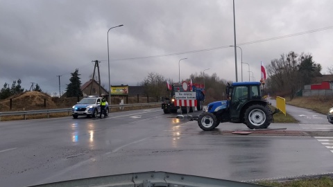 Protest w okolicach Świecia/fot. Marcin Doliński