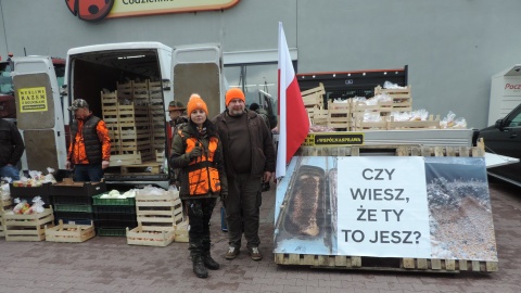 Protest we Włocławku/fot: Marek Ledwosiński