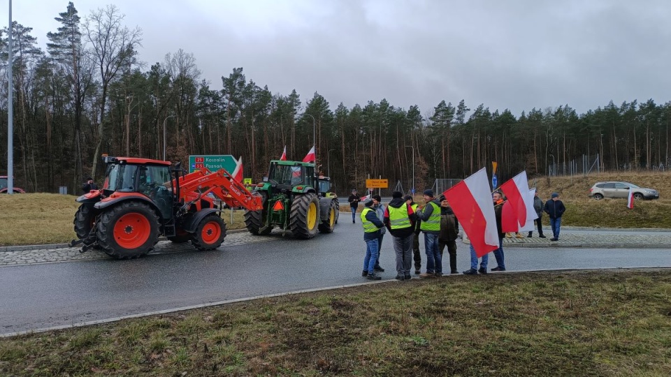 Protest w Tryszczynie/fot. Maciej Wilkowski/archiwum