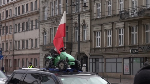 Strajk Rolników (Fot. Dronfor/ jw)