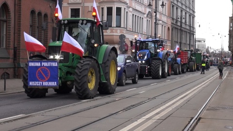 Strajk Rolników (Fot. Dronfor/ jw)