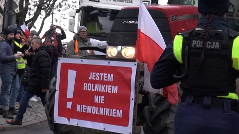 Strajk Rolników (Fot. Dronfor/ jw)