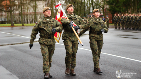 Przysięga wojskowa w Grudziądzu/fot. 8. K-P BOT