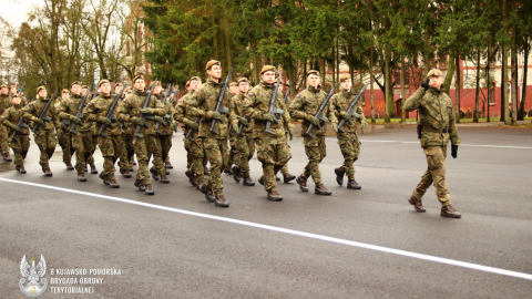 Przysięga wojskowa w Grudziądzu/fot. 8. K-P BOT