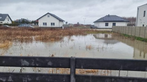 Podtopienia po ulewnych deszczach na Kujawach i Pomorzu/fot. OSP Dobrcz