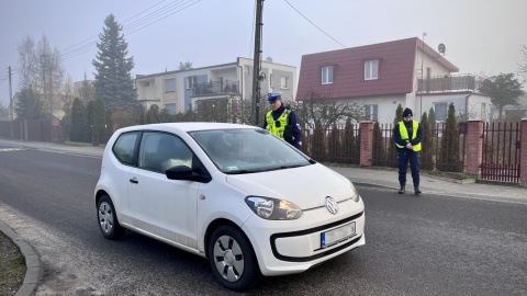 Policjanci skontrolowali łącznie 1395 kierowców/fot. materiały policji