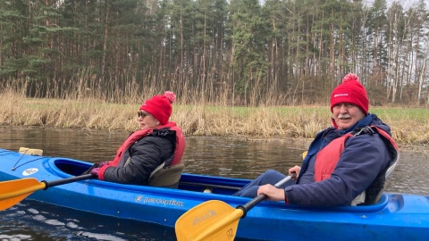 Spływu kajakowy rzeką Wdą imienia Bolesława Białkowskiego/fot. nadsłane