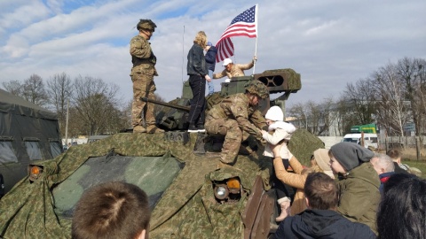 Przy okazji ćwiczeń wojskowych DRAGON-24 w Grudziądzu zorganizowano pokaz wyposażenia wojskowego. Z tego sprzętu korzystają państwa, które wchodzą w skład NATO/fot: Marcin Doliński