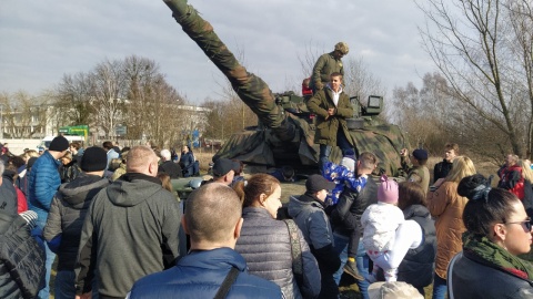 Przy okazji ćwiczeń wojskowych DRAGON-24 w Grudziądzu zorganizowano pokaz wyposażenia wojskowego. Z tego sprzętu korzystają państwa, które wchodzą w skład NATO/fot: Marcin Doliński