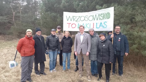 Chcą ochronić przed zabudową toruńskie Wrzosowisko /fot. Michał Zaręba