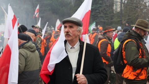 Rolnicy protestowali w Warszawie/fot. PAP/Paweł Supernak