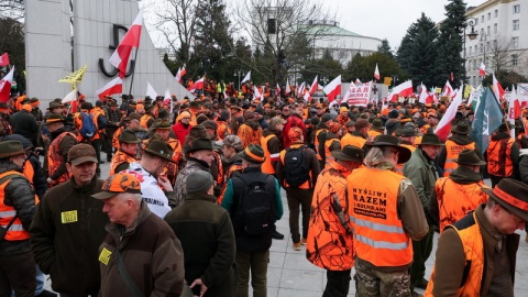Rolnicy protestowali w Warszawie/fot. PAP/Paweł Supernak