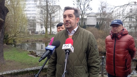 Konferencja kandydatów Lewicy do sejmiku z okręgu nr 1, obejmującego Bydgoszcz/fot. Tatiana Adonis