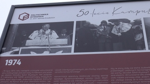 Wystawa z okazji 50 lat kampusu Politechniki Bydgoskiej w Fordonie/jw