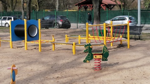 Nowy plac zabaw przy MDK-u nr 2 powstał w ramach Bydgoskiego Budżetu Obywatelskiego/fot. Magdalena Gill