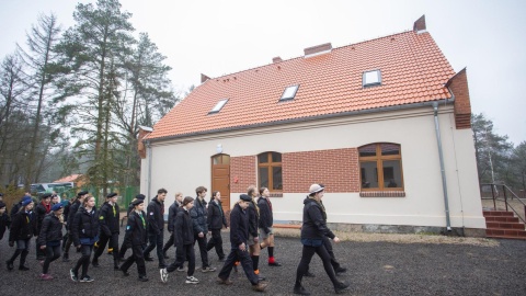 Otwarcie wyremontowanego Harcerskiego Ośrodka Szkoleniowo-Wypoczynkowego Biała/fot. Mikołaj Kuras dla UMWKP