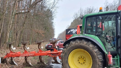 Rolnicy z regionu rozmawiali z wicewojewodą Piotrem Hemmerlingiem w Osówcu. Zapowiadają, że skończyła im się cierpliwość/fot: Katarzyna Bogucka