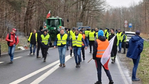 Rolnicy z regionu rozmawiali z wicewojewodą Piotrem Hemmerlingiem w Osówcu. Zapowiadają, że skończyła im się cierpliwość/fot: Katarzyna Bogucka