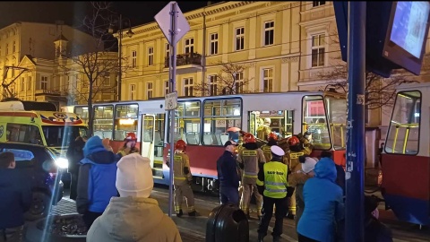 Akcja ratunkowa w tramwaju/fot. Redakcja