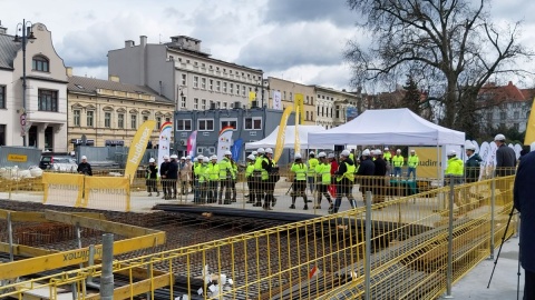 Wmurowanie aktu erekcyjnego pod budowę czwartego kręgu Opery Nova/fot. Elżbieta Rupniewska