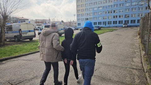 Na wniosek śledczych sąd zastosował wobec 19-latki tymczasowe aresztowanie na trzy miesiące/fot. KMP we Włocławku