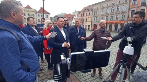 Konferencja Sławomira Mentzena i Macieja Cichowicza/fot. Monika Kaczyńska