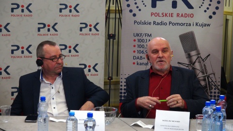 Kandydaci do sejmiku kujawsko-pomorskiego podczas debaty w Polskim Radiu PiK/fot. Radosław Łączkowski